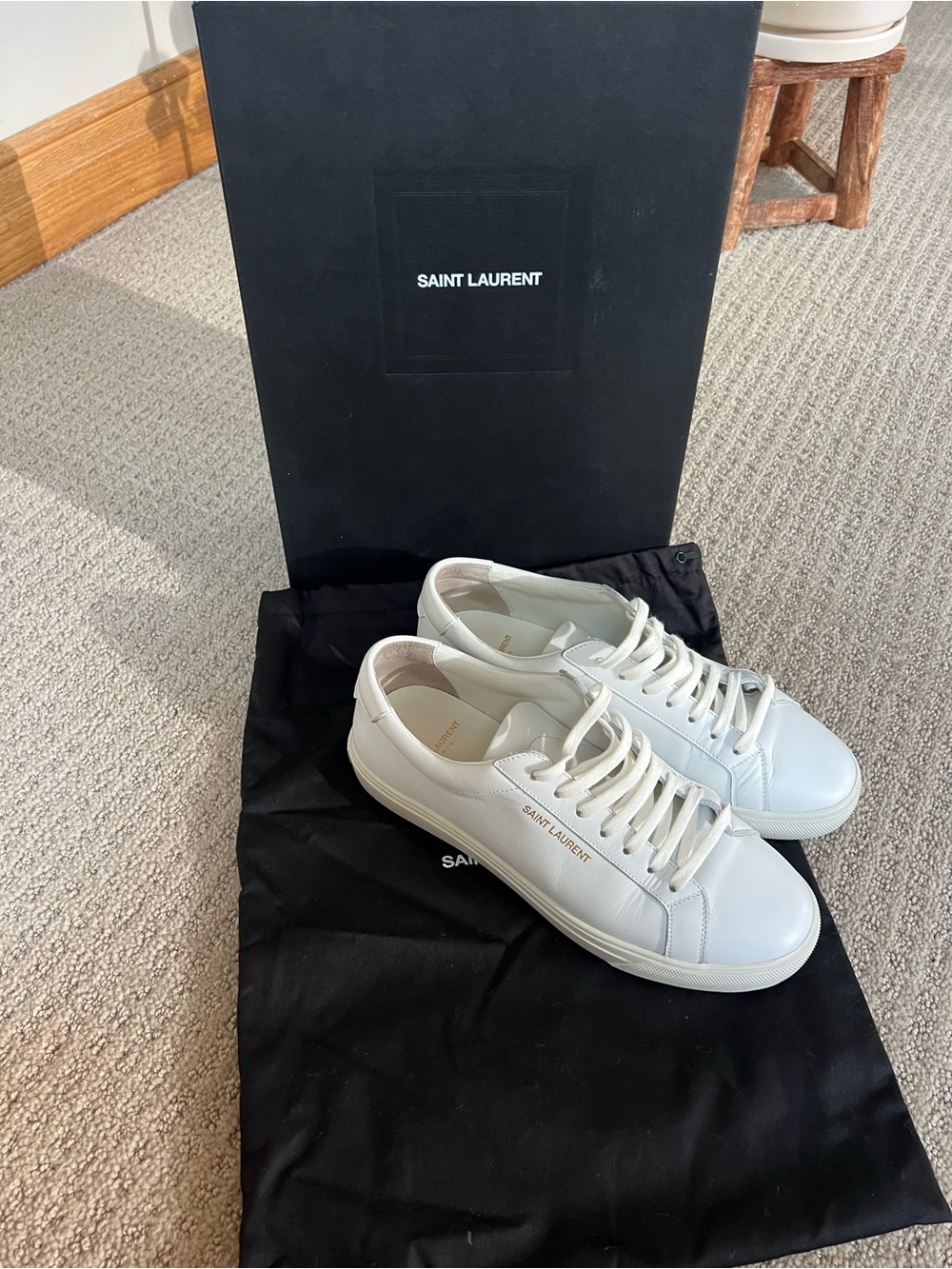Saint Laurent Andy Low Top Street Sneaker